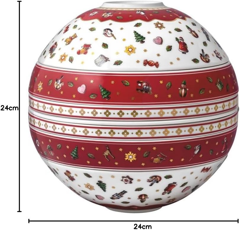 Villeroy & Boch Toys Delight La Boule, 24 x 24 cm, branco